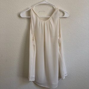 H&M Sleeveless Blouse Cream
